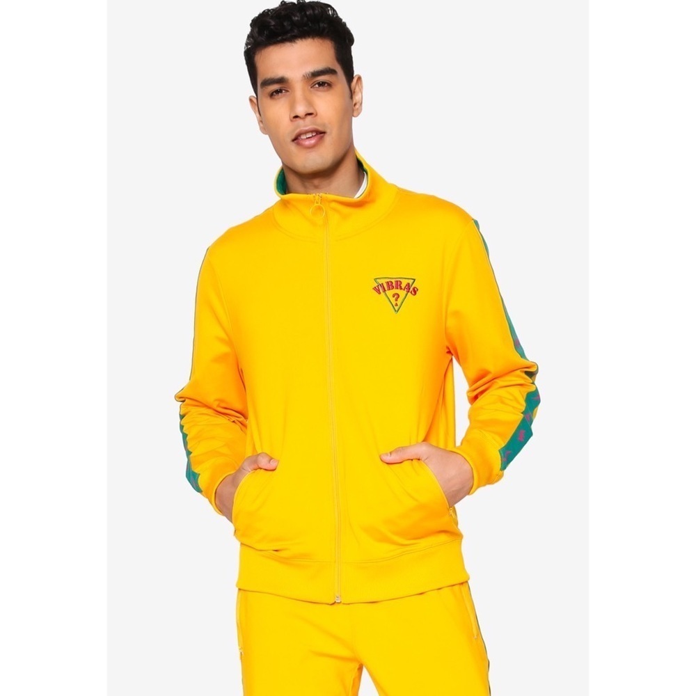 New GUESS x J Balvin Vibras Logo Track Jacket SZ XXL